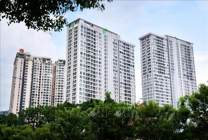 Apartment blocks in District 4 of Ho Chi Minh City (Photo: VNA)